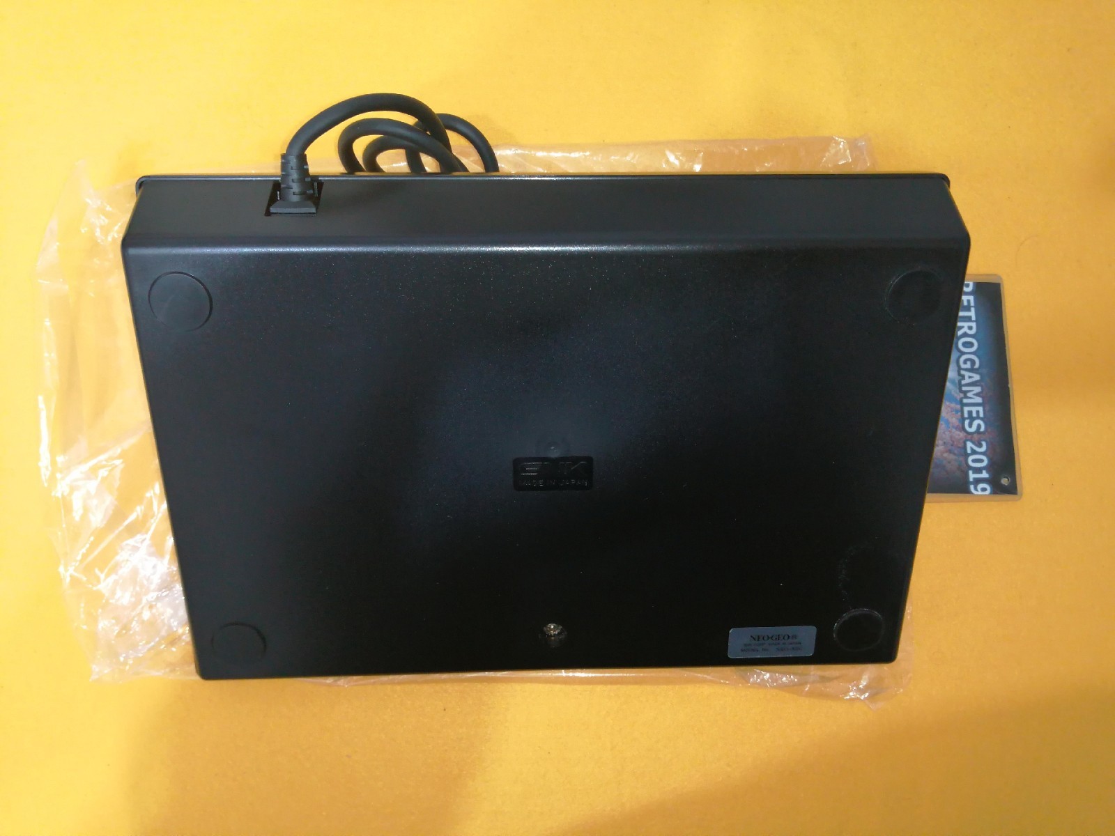 Neo Geo Arcade Stick OLD STYLE RENTAL VERSION BOXED NEOGEO AES,CD,MVS