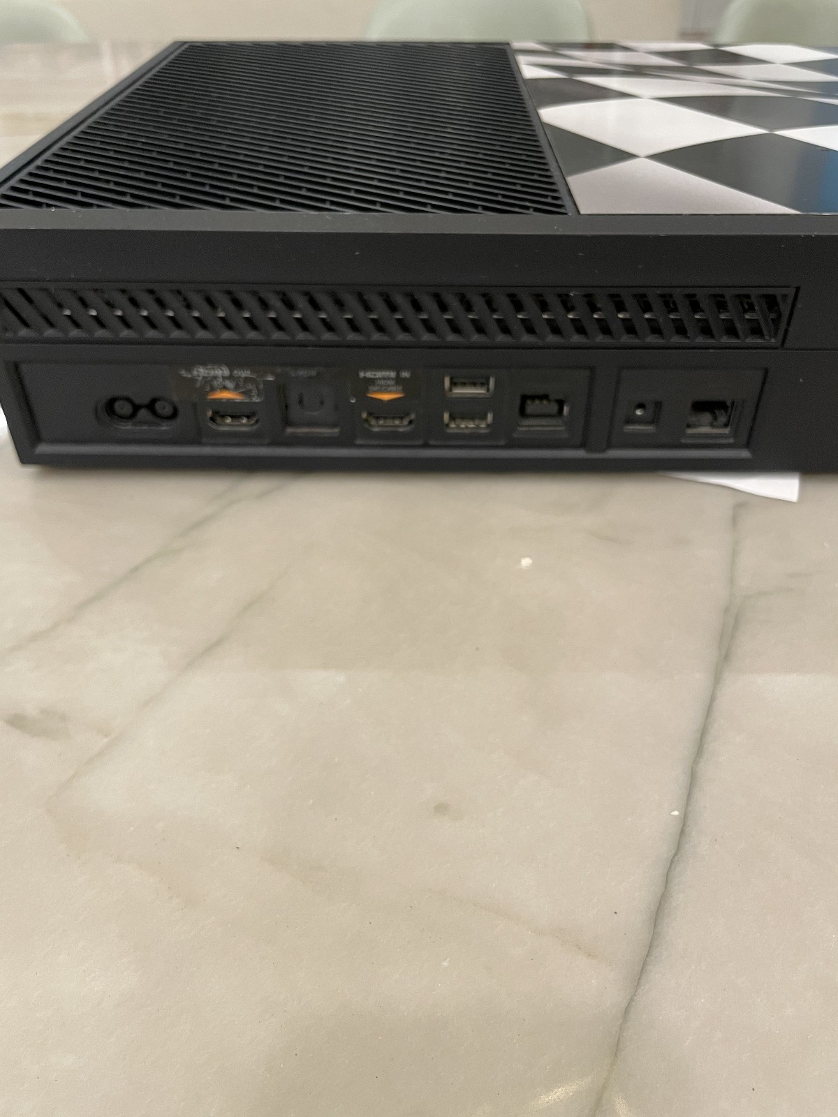 Rare Checkered Xbox One 500GB Console Only – Tested & Working