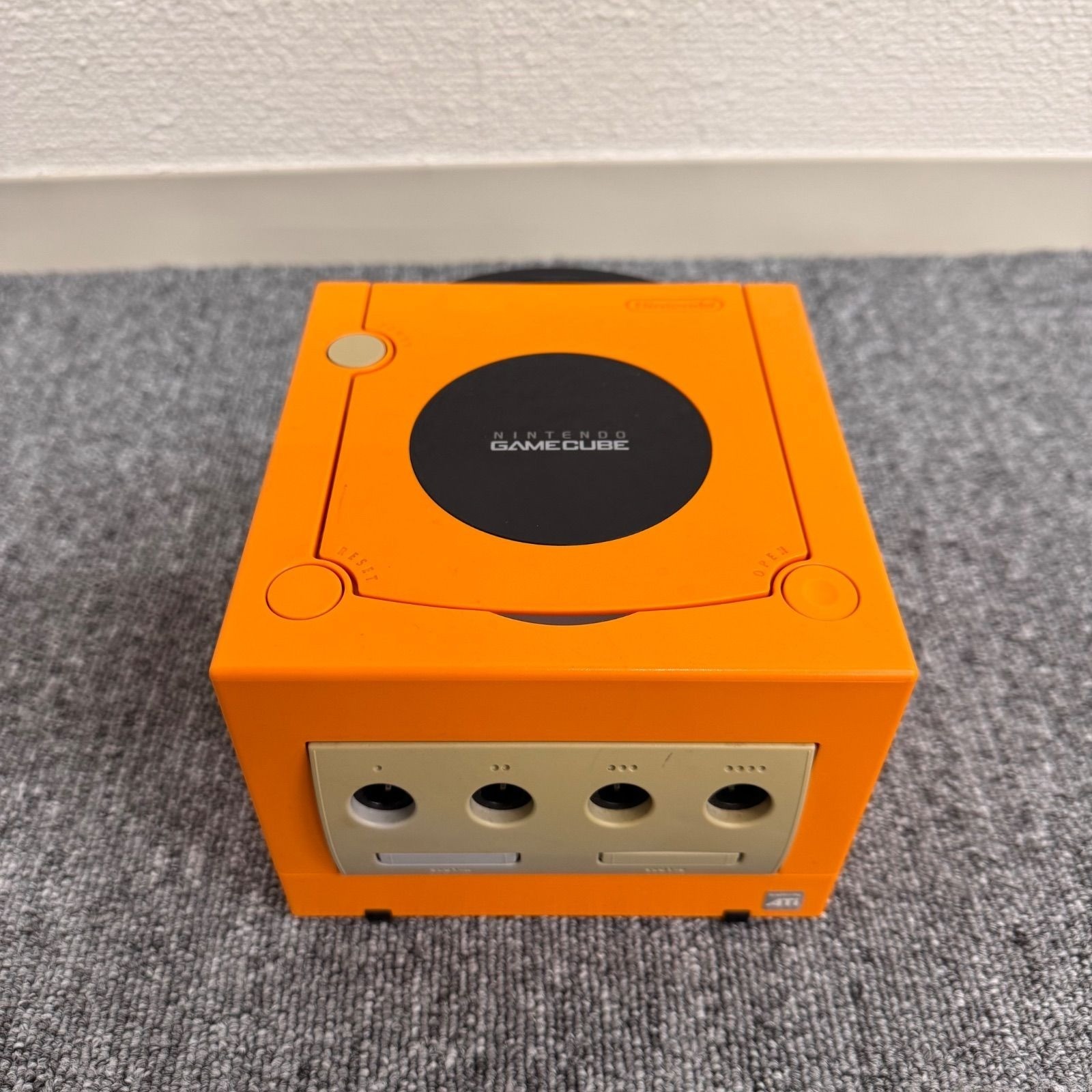 Nintendo GameCube Console Orange with Controller Japan Model