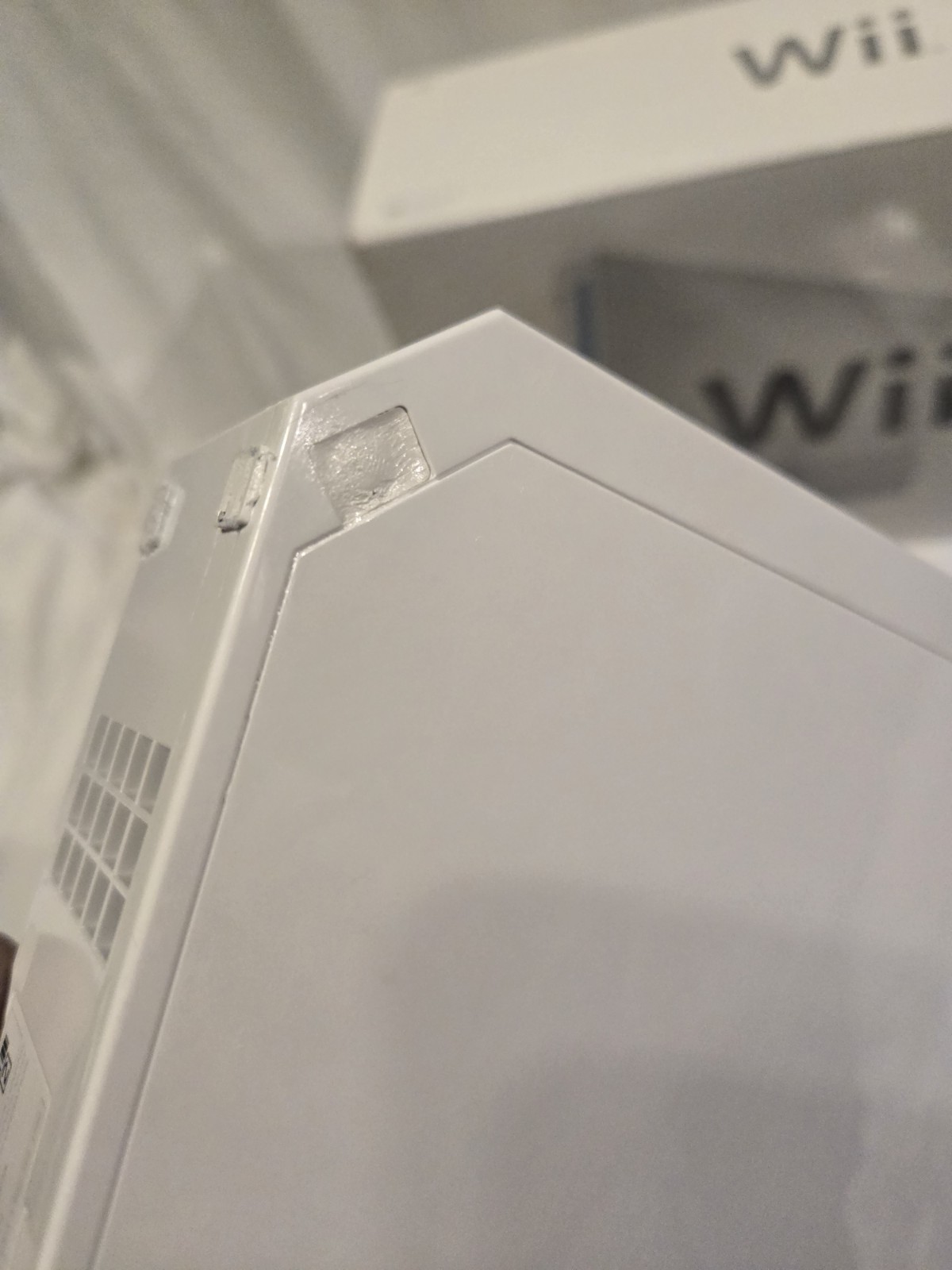 Nintendo Wii White Bundle Controllers Nunchucks Cords Sensor Bar USED READ WORKS