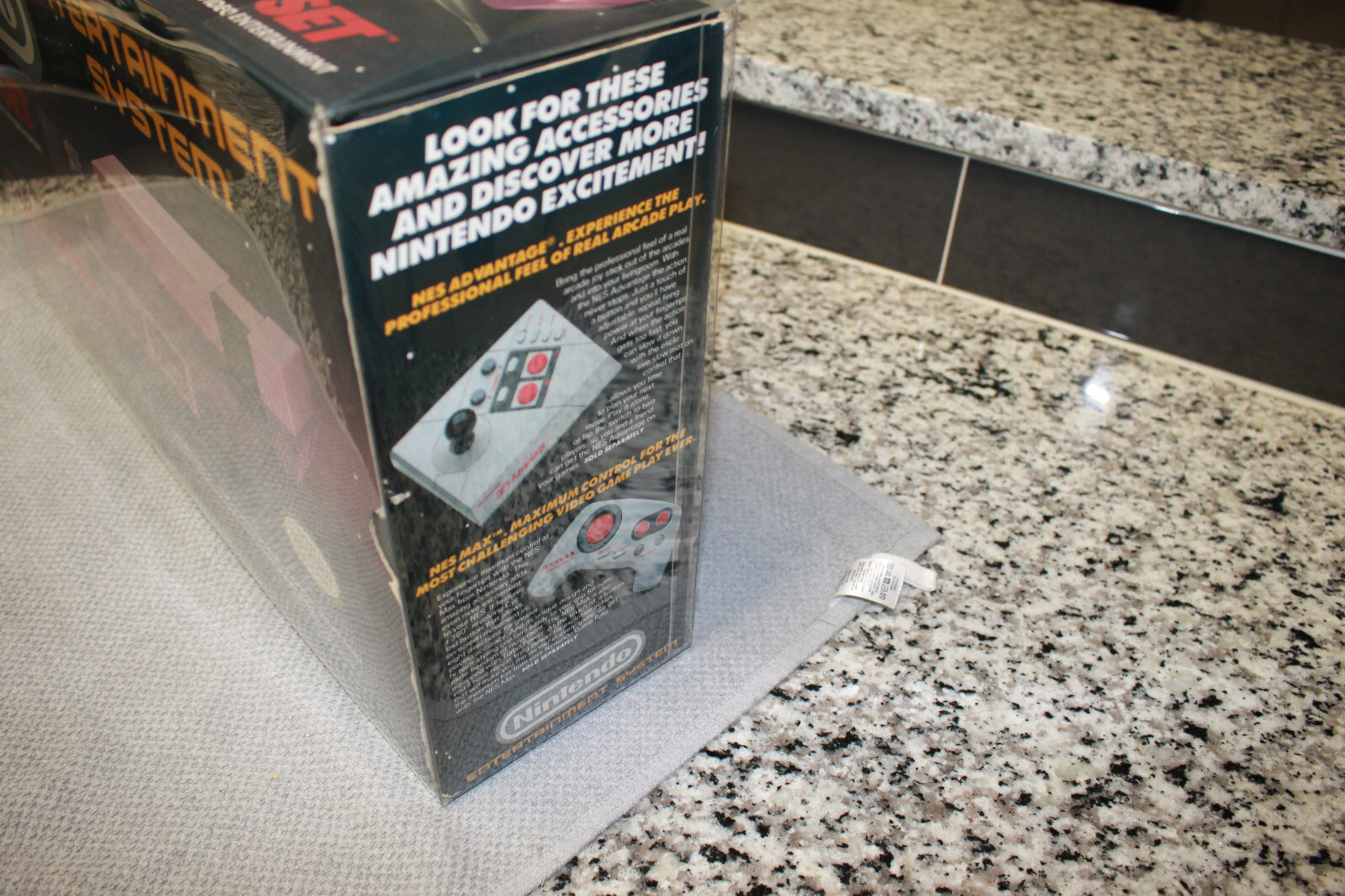 NINTENDO NES Action Set Orange Zapper With Super Mario & Duck Hunt Circa 1988