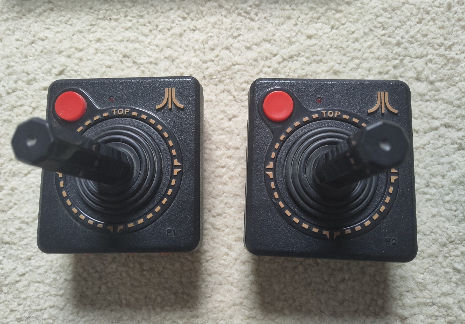 Atari Flashback 7 Classic Game Console 2 Wireless Controllers Tested/w Batteries