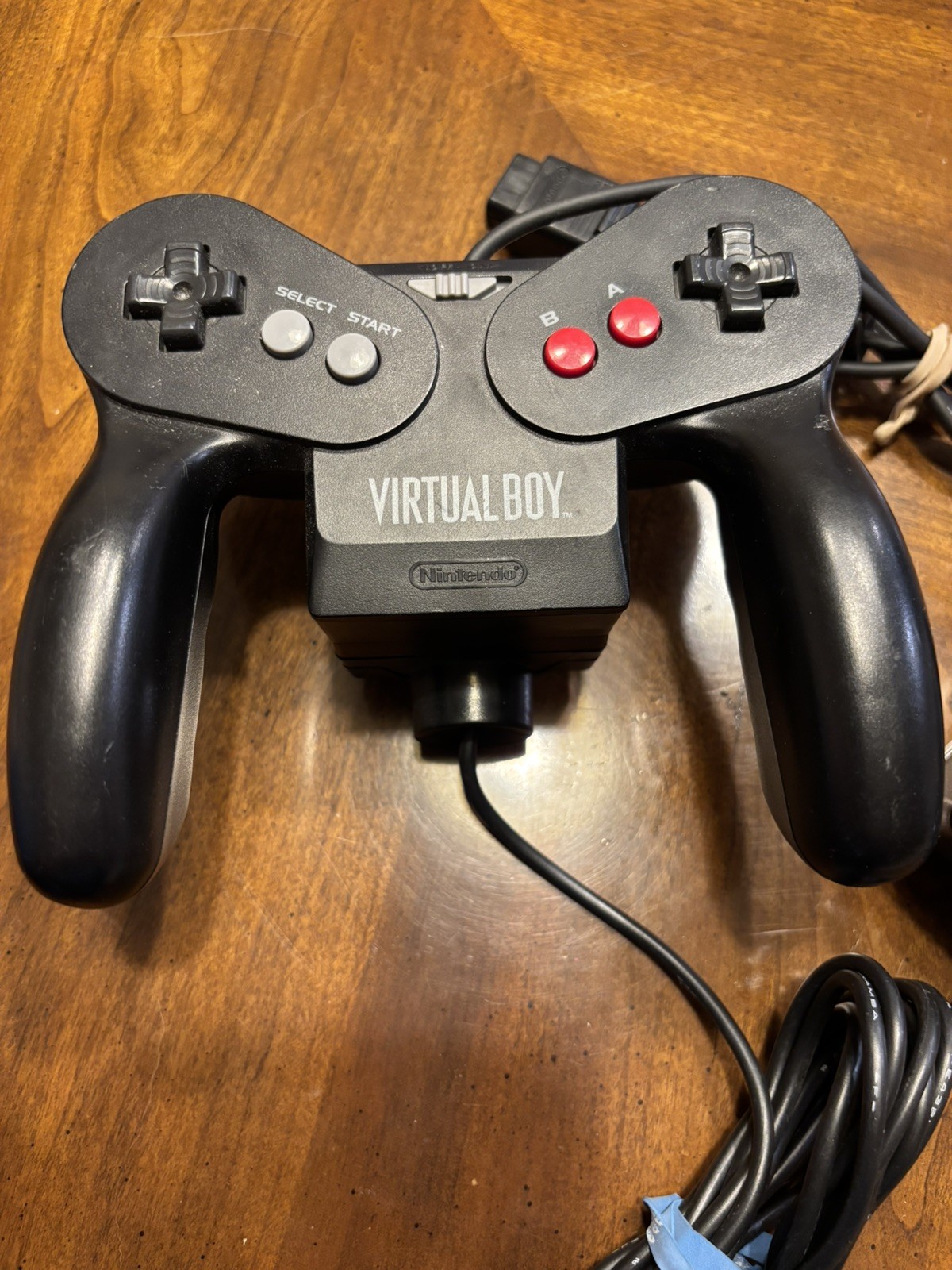 Nintendo Virtual Boy Controller with AC Adapter Tap & Power Supply VB