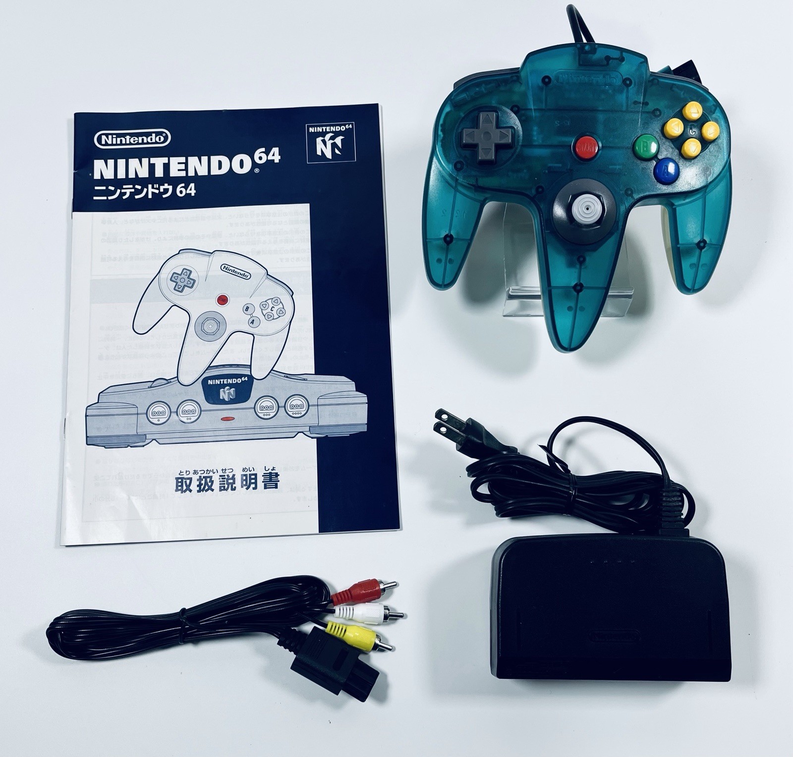 Nintendo 64 Console Clear Blue | Excellent Condition | Boxed | NTSC-J Japan