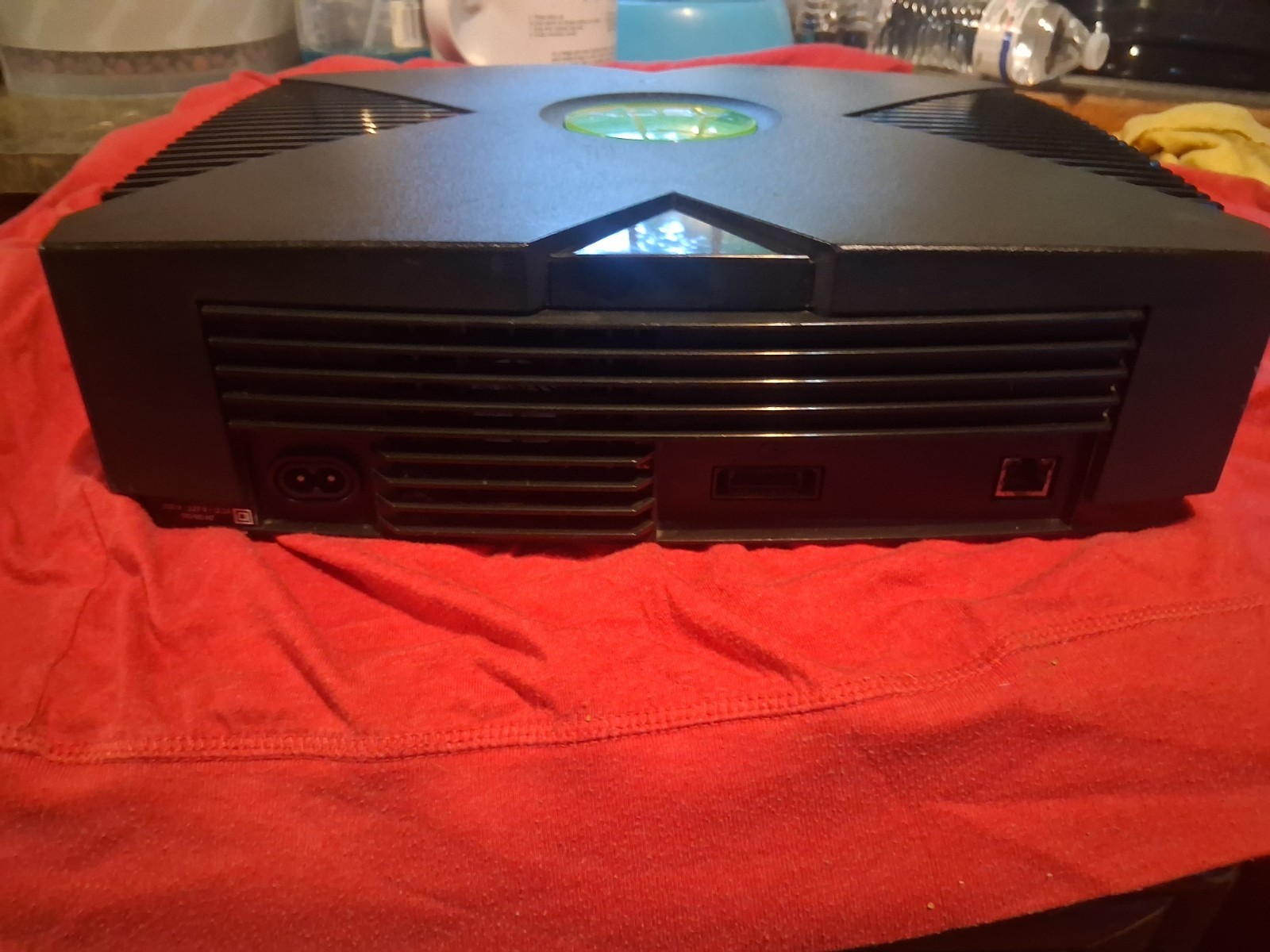 Microsoft Xbox Original Home Console 8GB NTSC-U/C Ethernet DVD Black/Green 2004