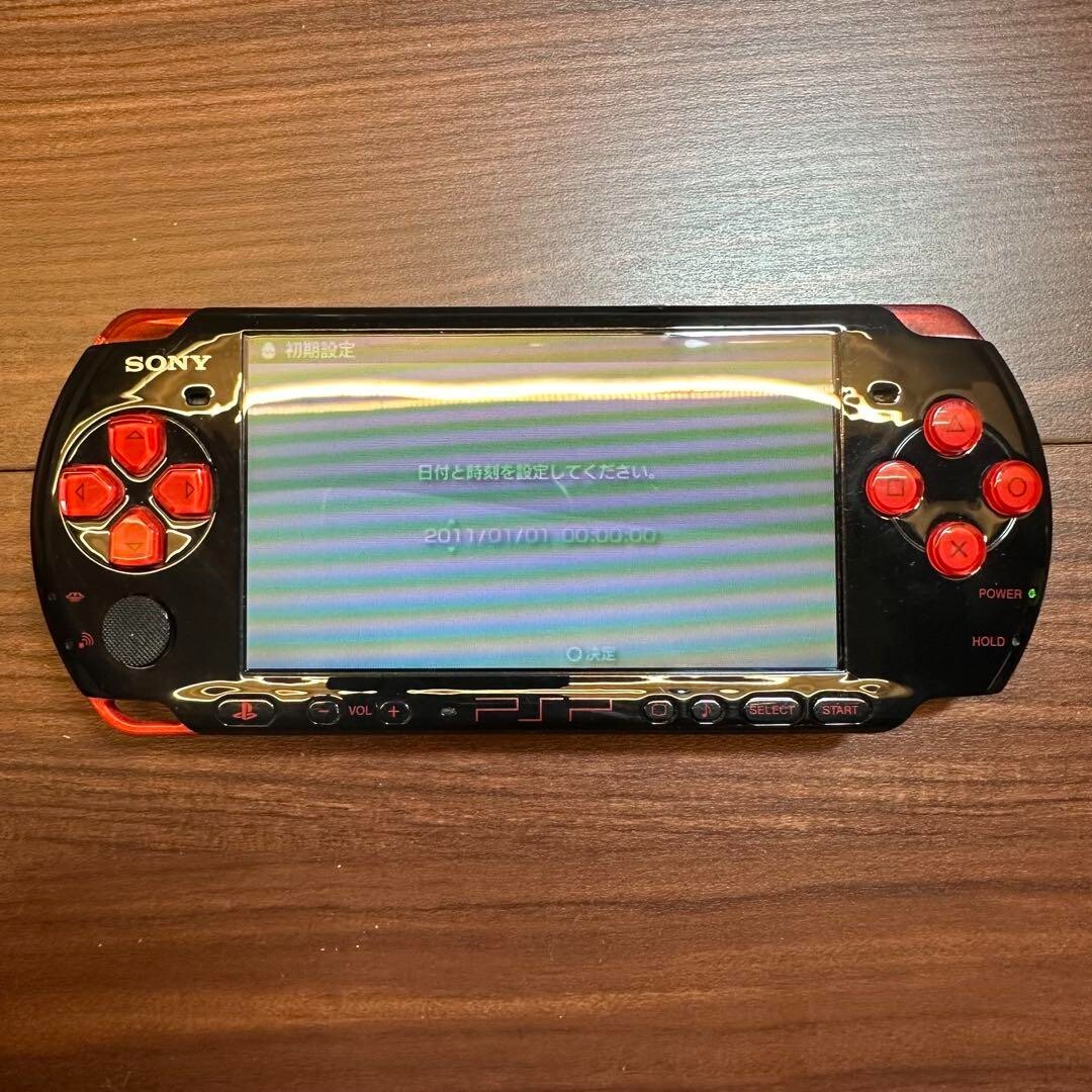 PSP3000 Value Pack Black Red 1361 From Japan