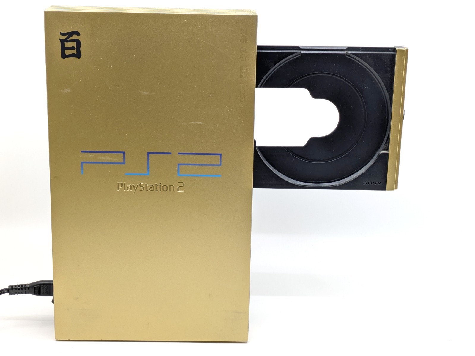 Sony PS2 Hyakushiki Gold Z Gundam SCPH-55000GU Console w/ Controller Tested JP