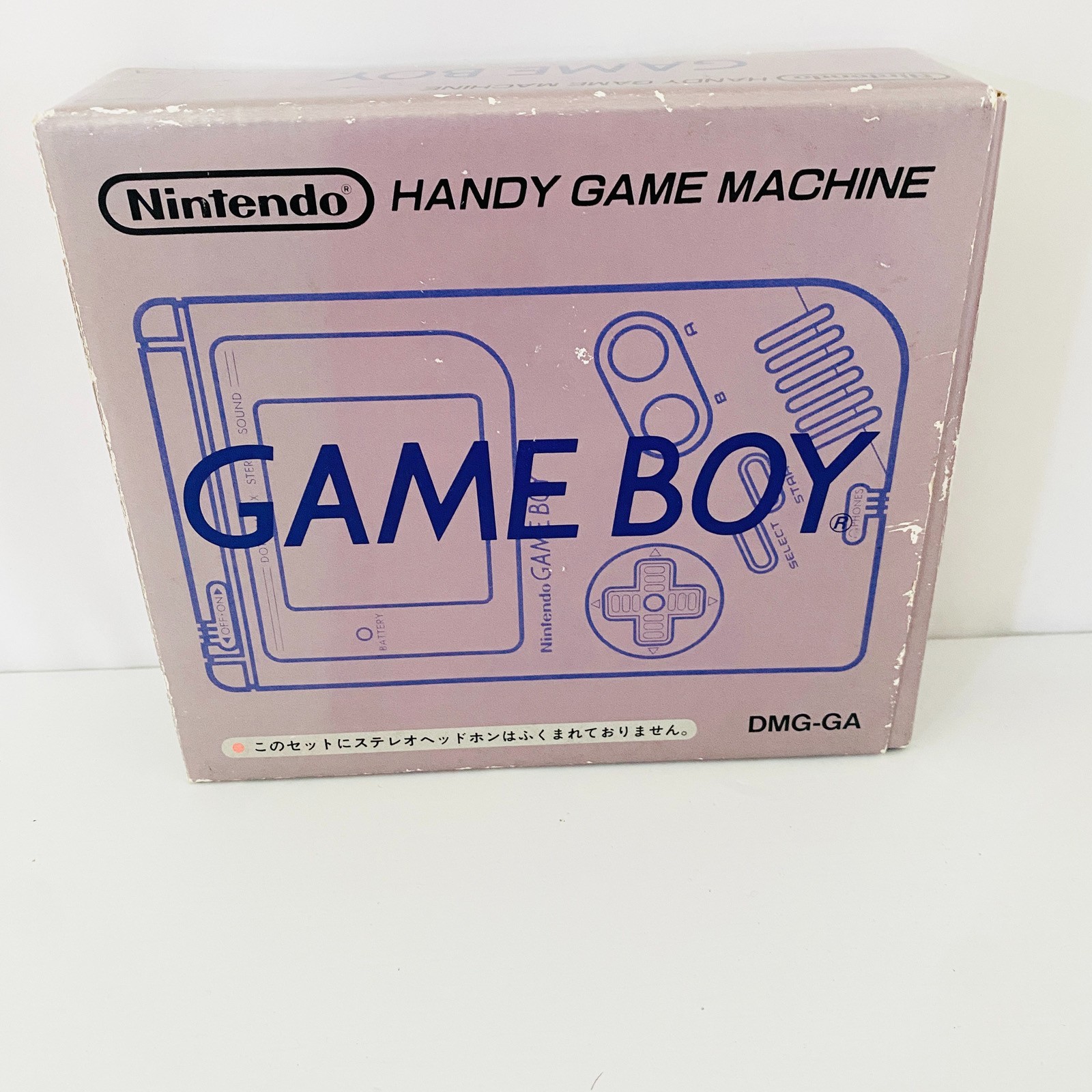 Nintendo GAME BOY Handheld Console DMG-01 Boxed Gray Tested Working Original GB