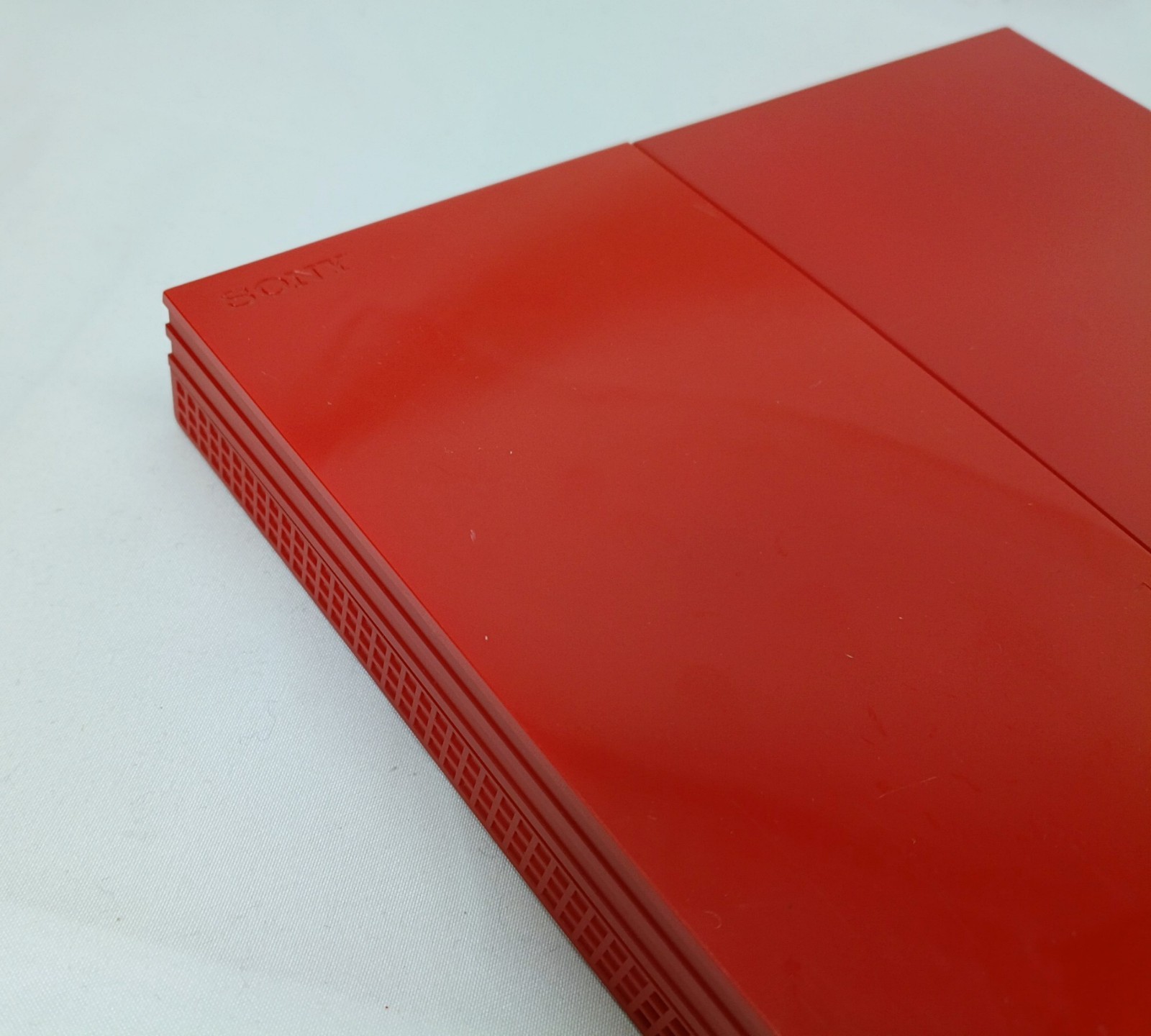PS2 Console Cinnabar Red Controller Memory card set SCPH-90000CR NTSC-J Tested
