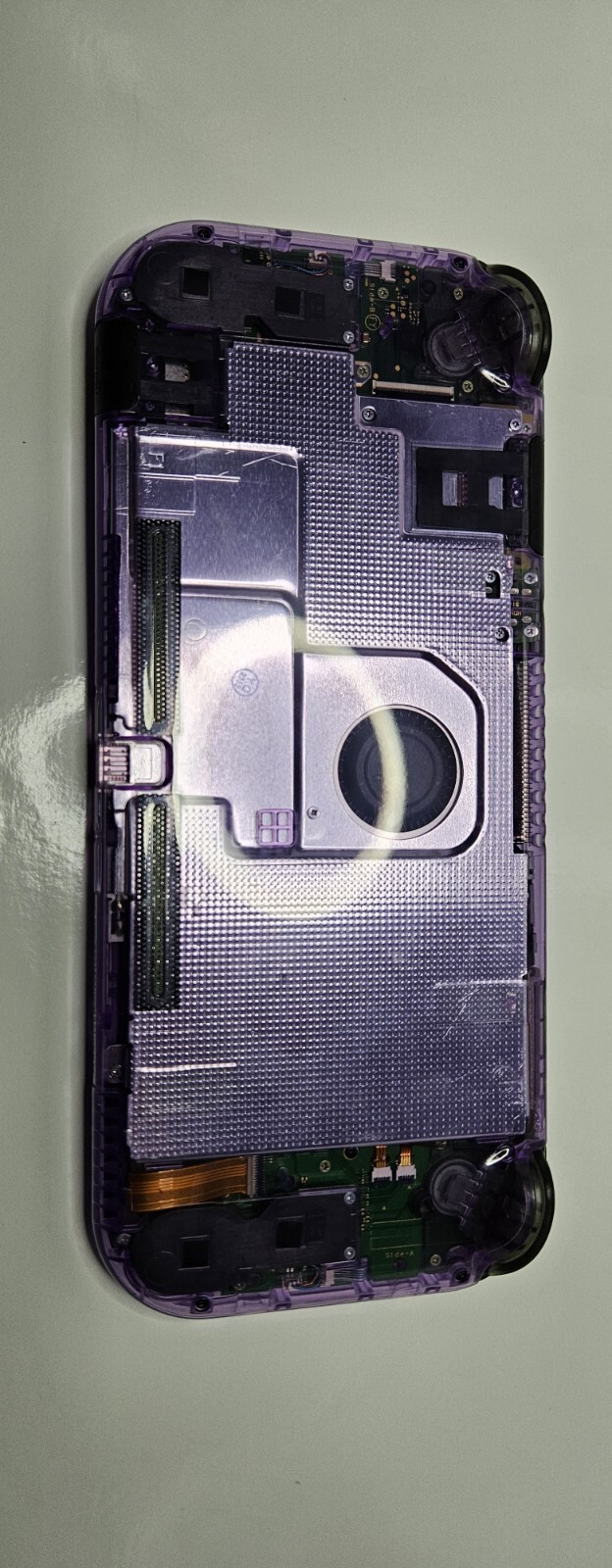 Nintendo Switch Lite – Custom Atomic Purple With Clear Gray Buttons