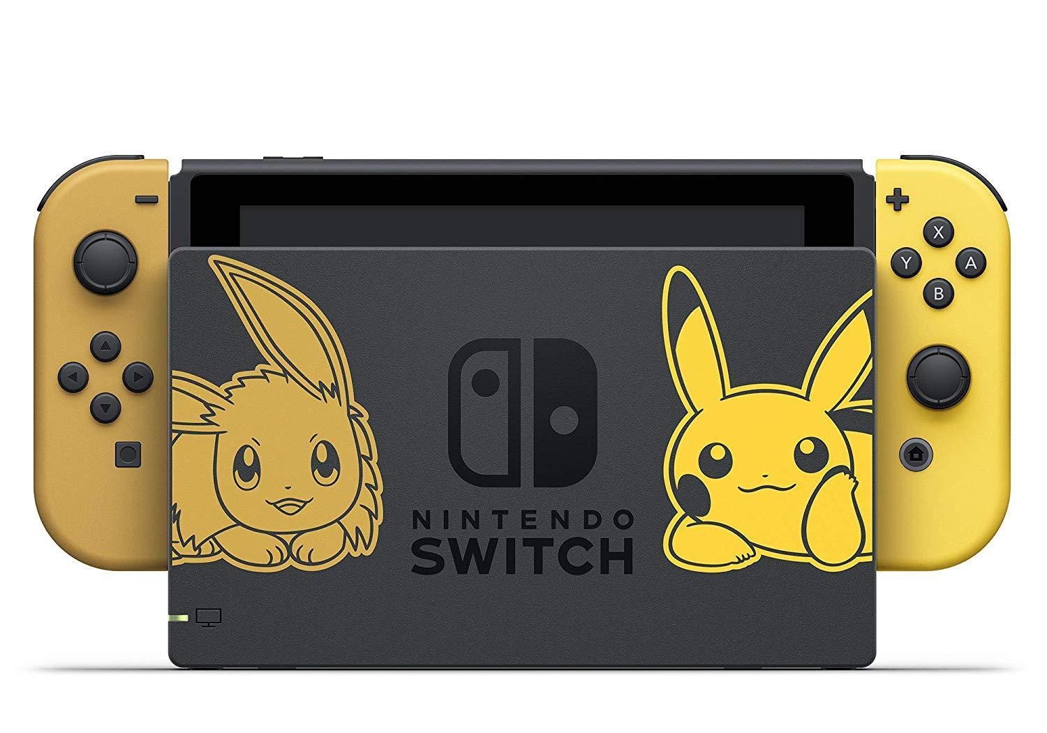 Nintendo Switch Console – Pokemon Let’s Go, Eevee! + Poke Ball Plus Bundle Editi