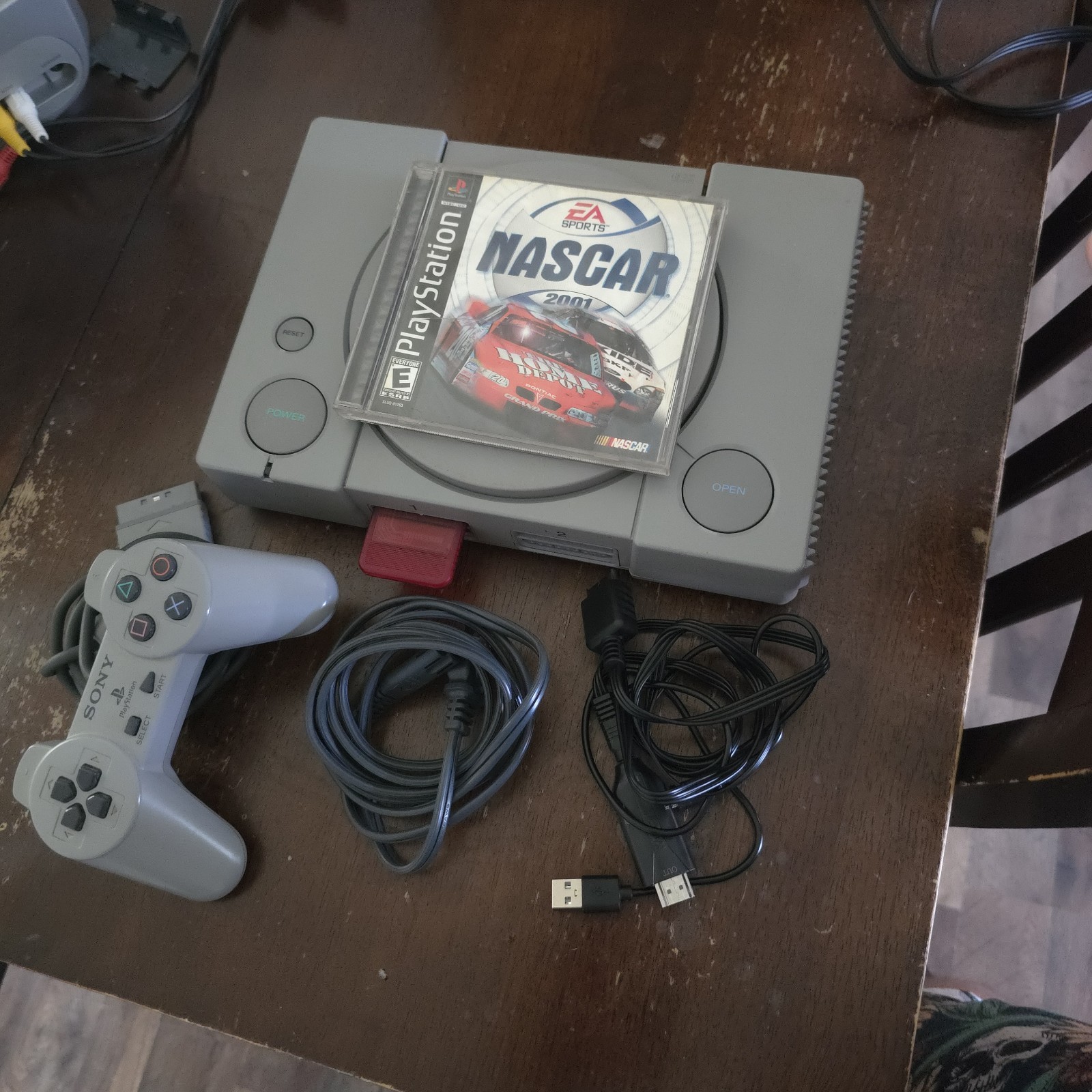 Sony Playstation 1 PS1 Console System Bundle – Tested and Works!