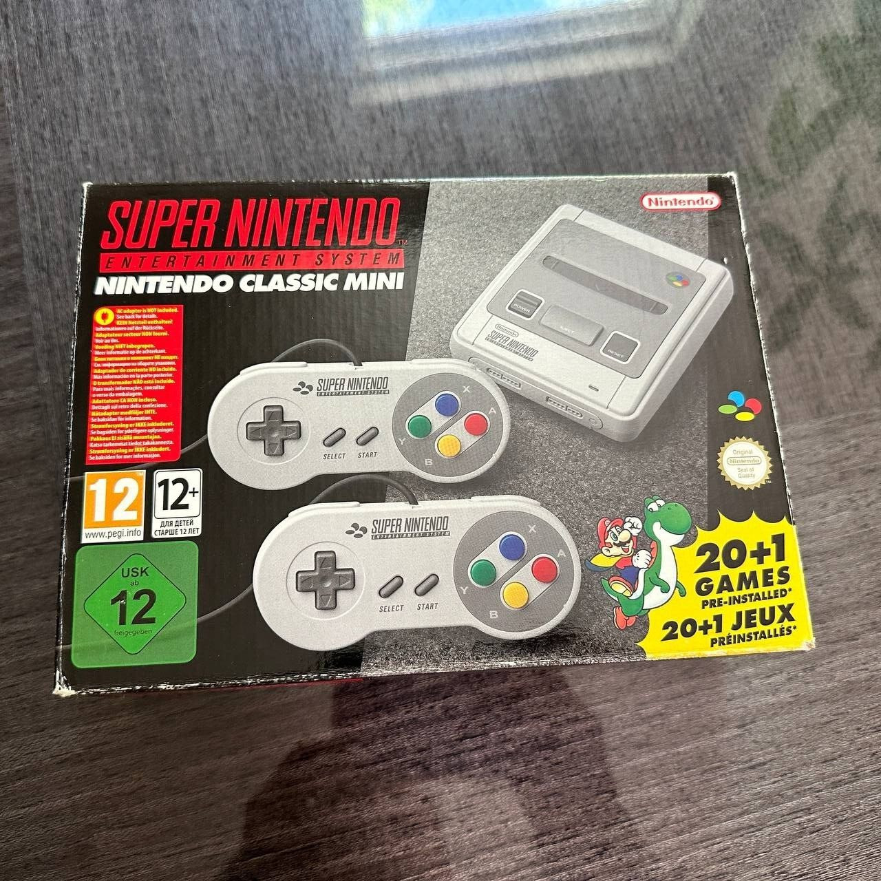 Nintendo SNES Super NES Classic Mini EUropean Version Collectible Console EU