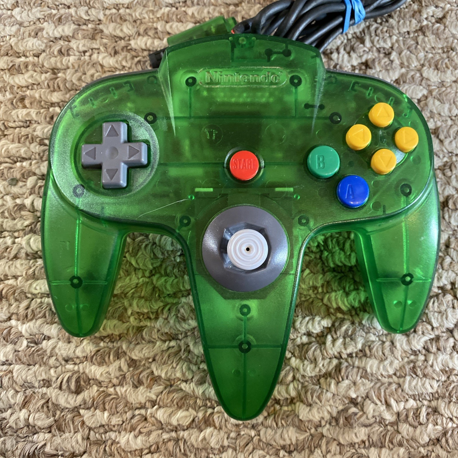 Nintendo 64 Donkey Kong Game Console Bundle – Jungle Green Exp Pak Donkey Kong