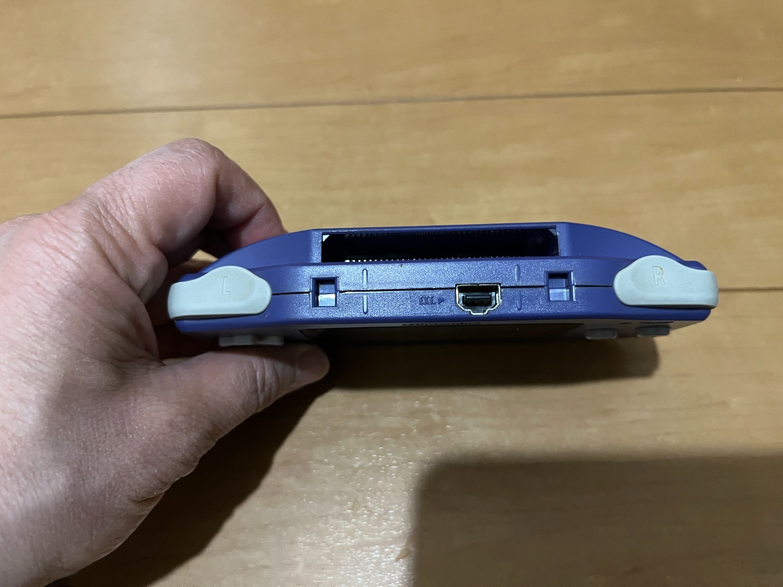 GameBoy Advance Violet Color console and 2 Games GBA