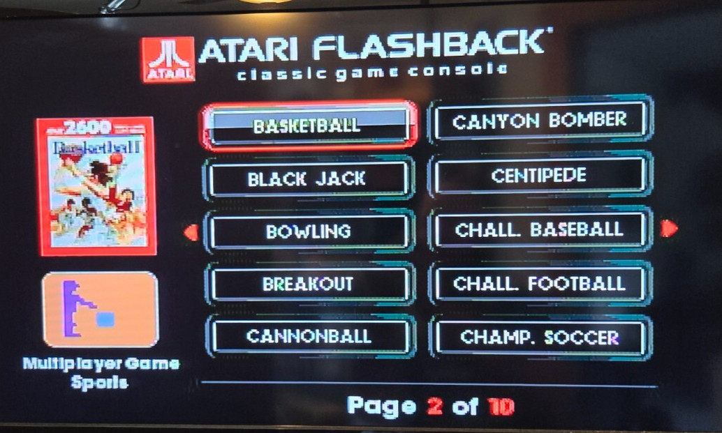 Atari Flashback 5 Classic Game Console Tested 1 Wired & 1 Wireless Controller