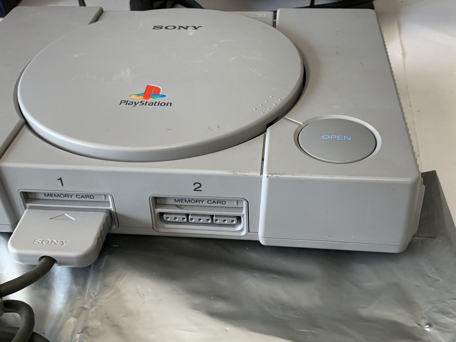 Sony PlayStation 1 SCPH-7000 PS1 Console Densha de GO! Japan **READ