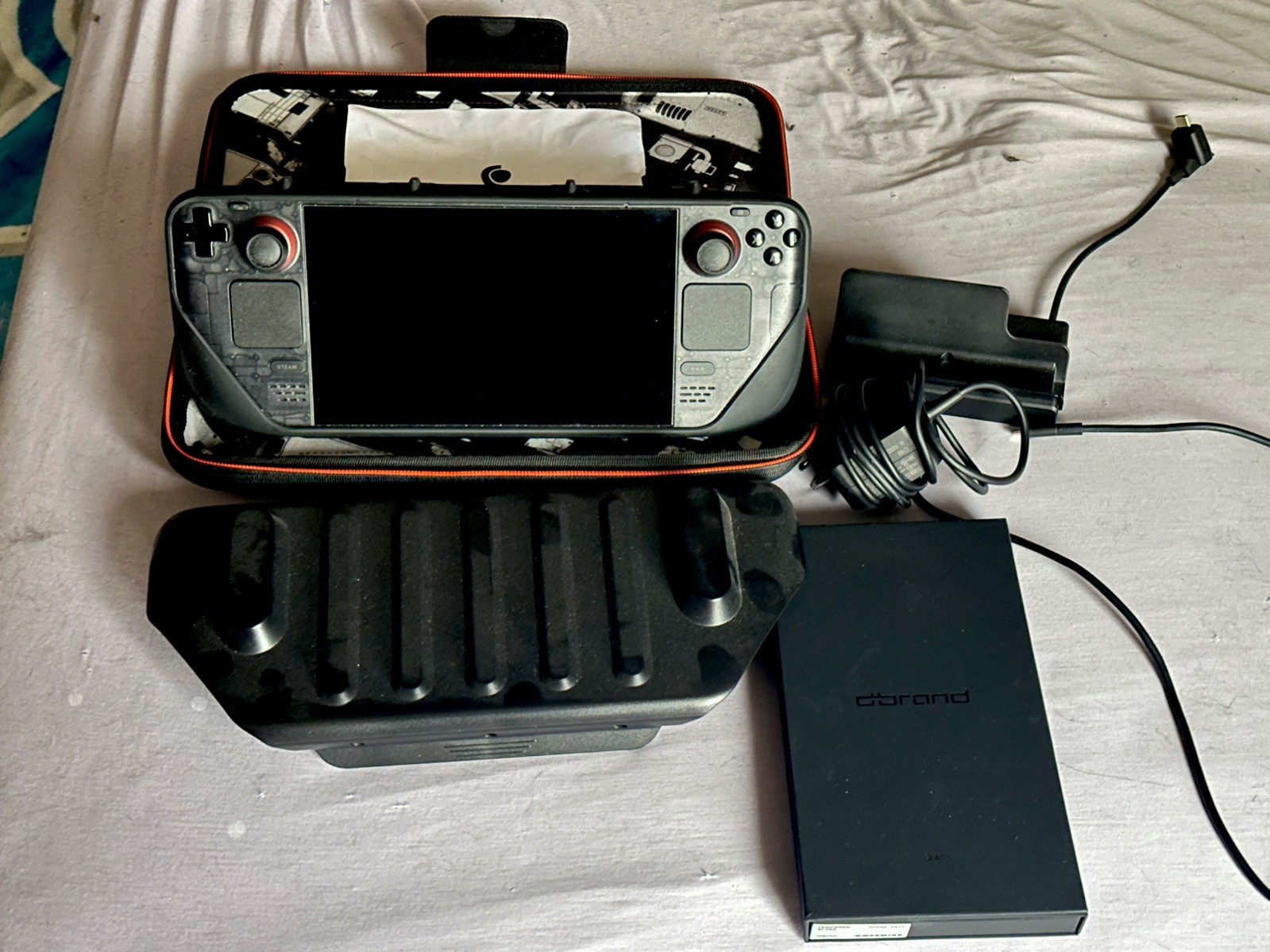 Limited Edition Smoky Translucent Steam Deck Oled 1 TB w/Valve Dock, Killswitch