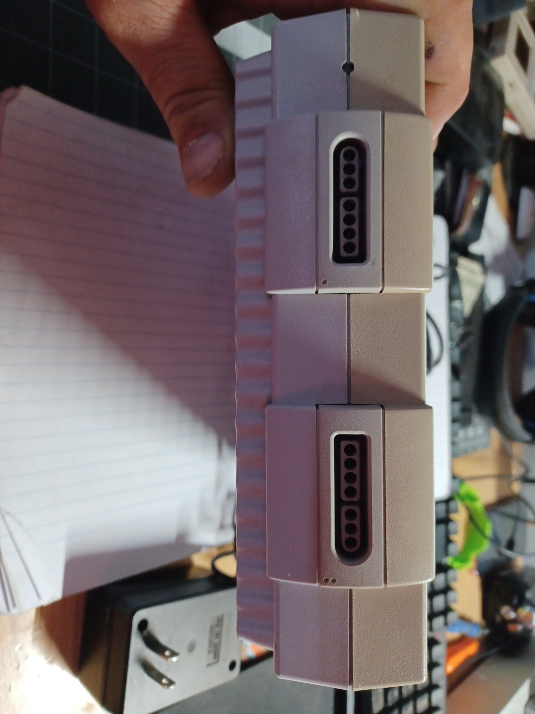 Super Nintendo SNS-001 Console-w/Controller-Power Adapter-a.v Cable- Tested