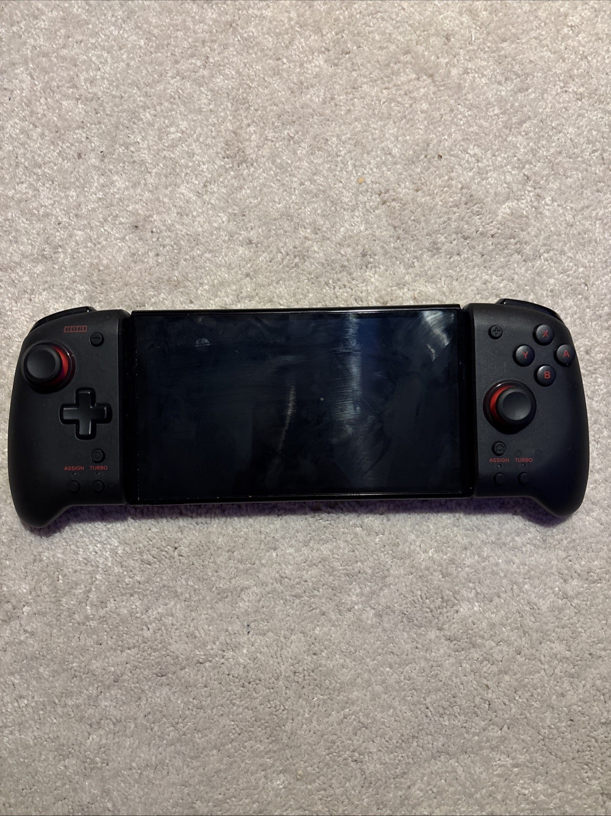 Nintendo Switch OLED + Hori Split Pad Pro Joy-Con Extra Accessories