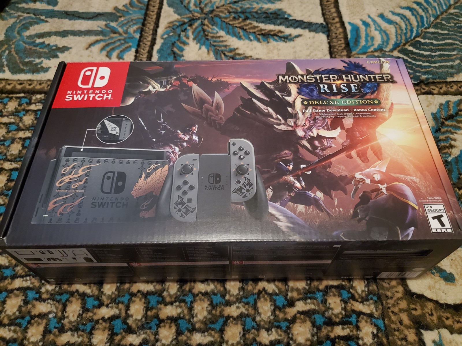 Nintendo Switch Monster Hunter Rise Deluxe/Limited Edition Console Bundle