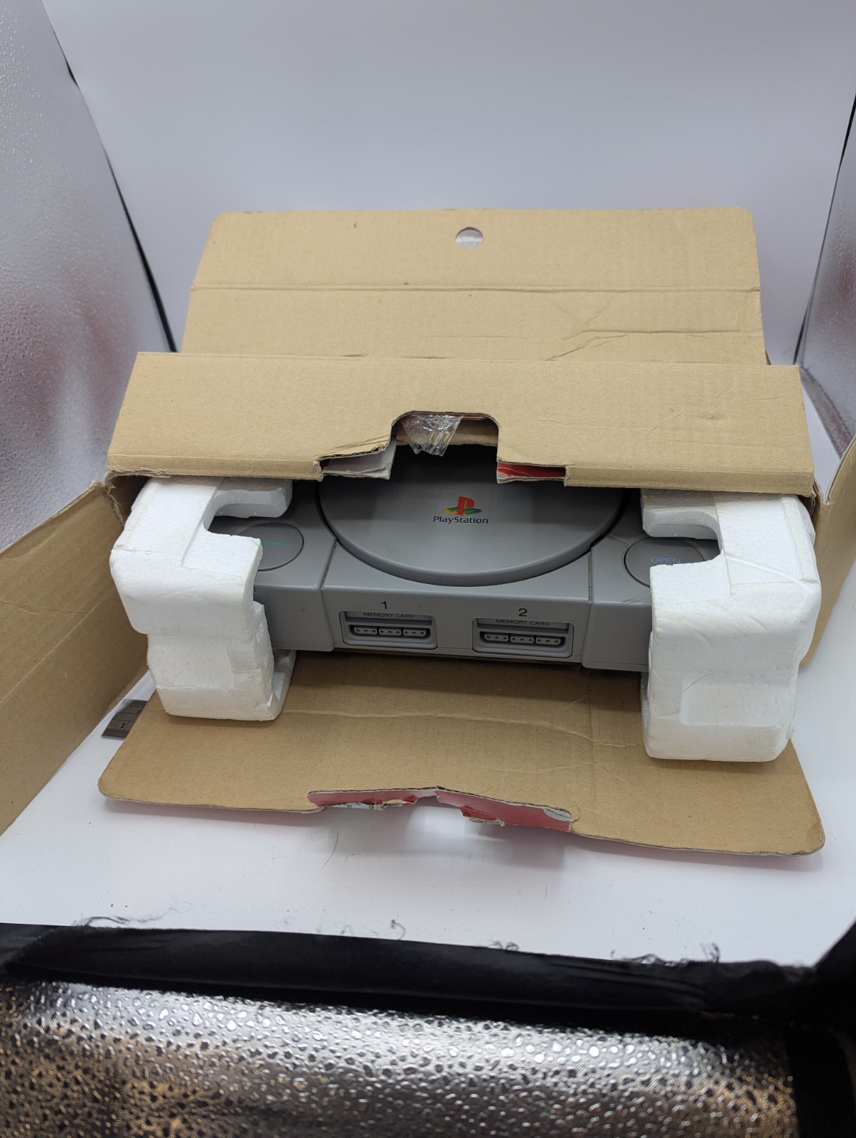 Tested Working Sony PlayStation Launch Edition Gray Console (SCPH-5001) With Box