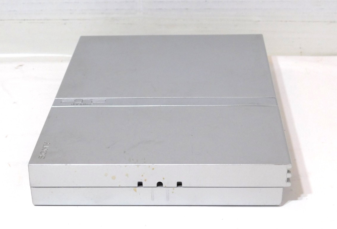 Sony Slim Silver PS2 Complete/Tested 2 Controllers OEM Accessories Original Box