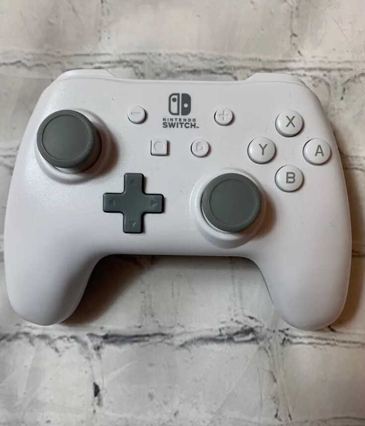 Nintendo Switch 32GB Handheld System Gray Left Joy Con Broken Controller Include