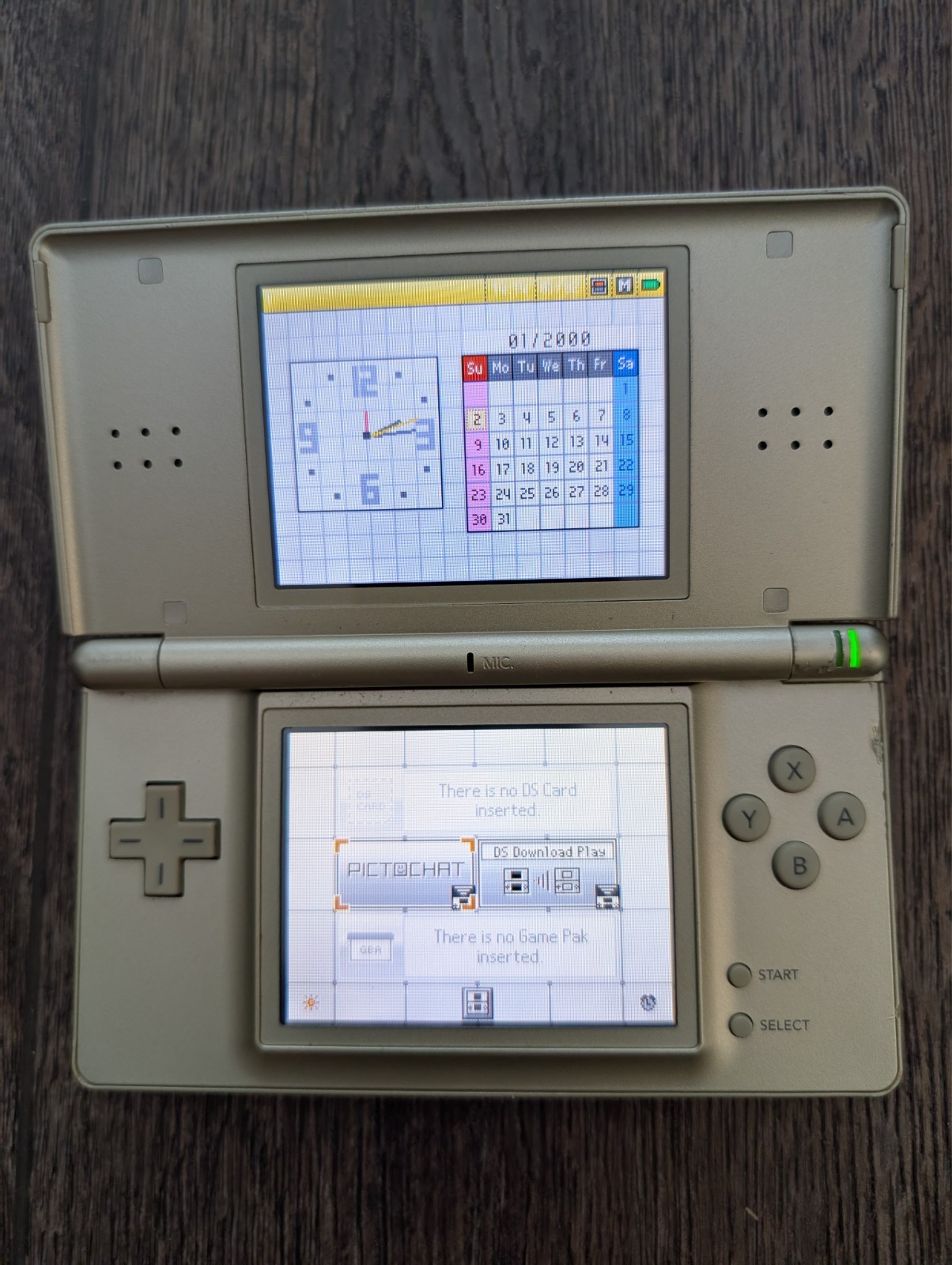 Nintendo DS Lite Handheld Console – ZELDA EDITION – AUTHENTIC OEM – TESTED