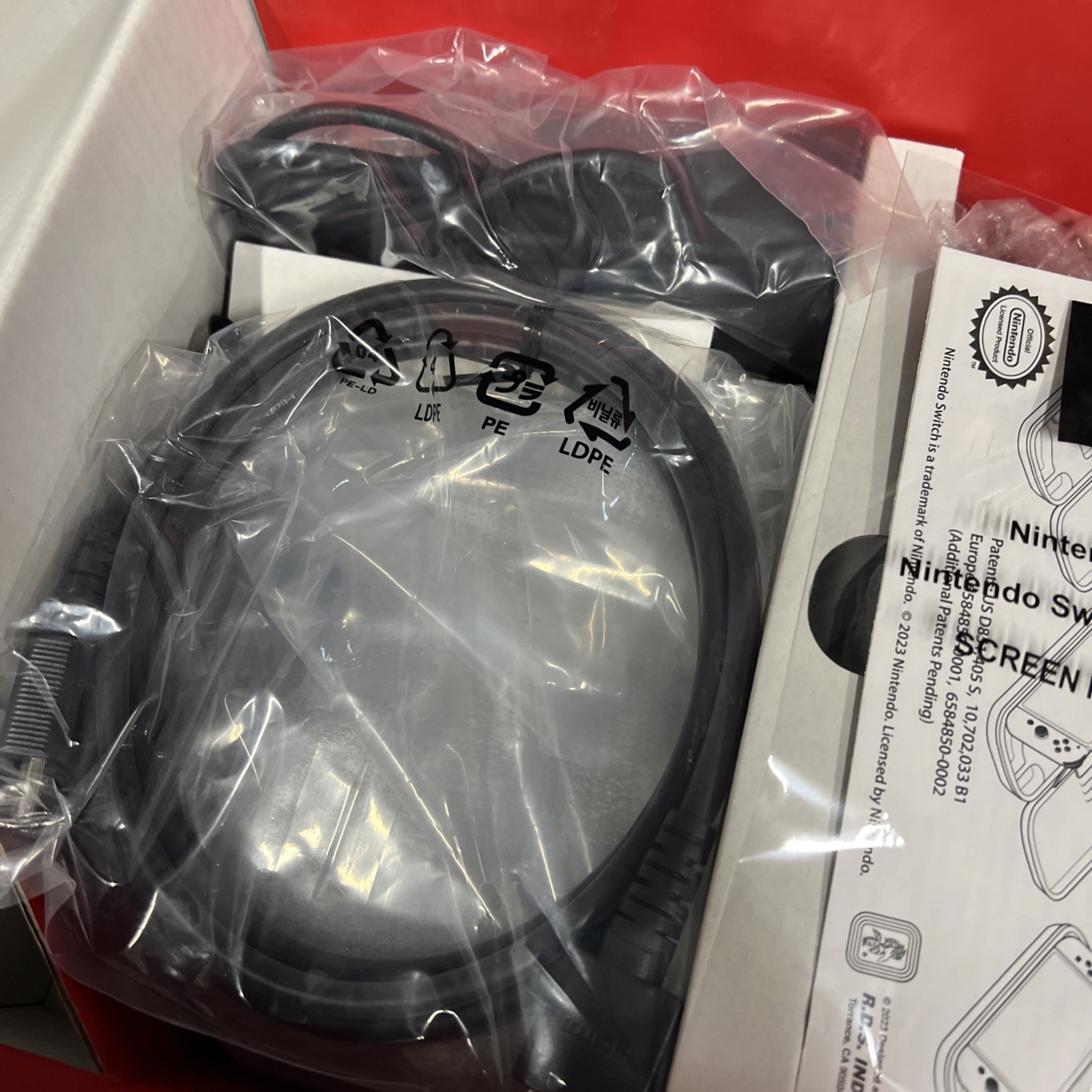 Nintendo Switch Console,TV Dock Station, does not come with Mario Kart game