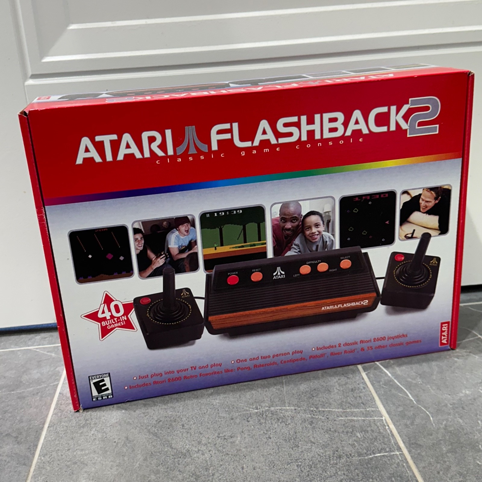 Atari Flashback 2 Classic Game Console New Factory Sealed 40 Built-in Games NIB