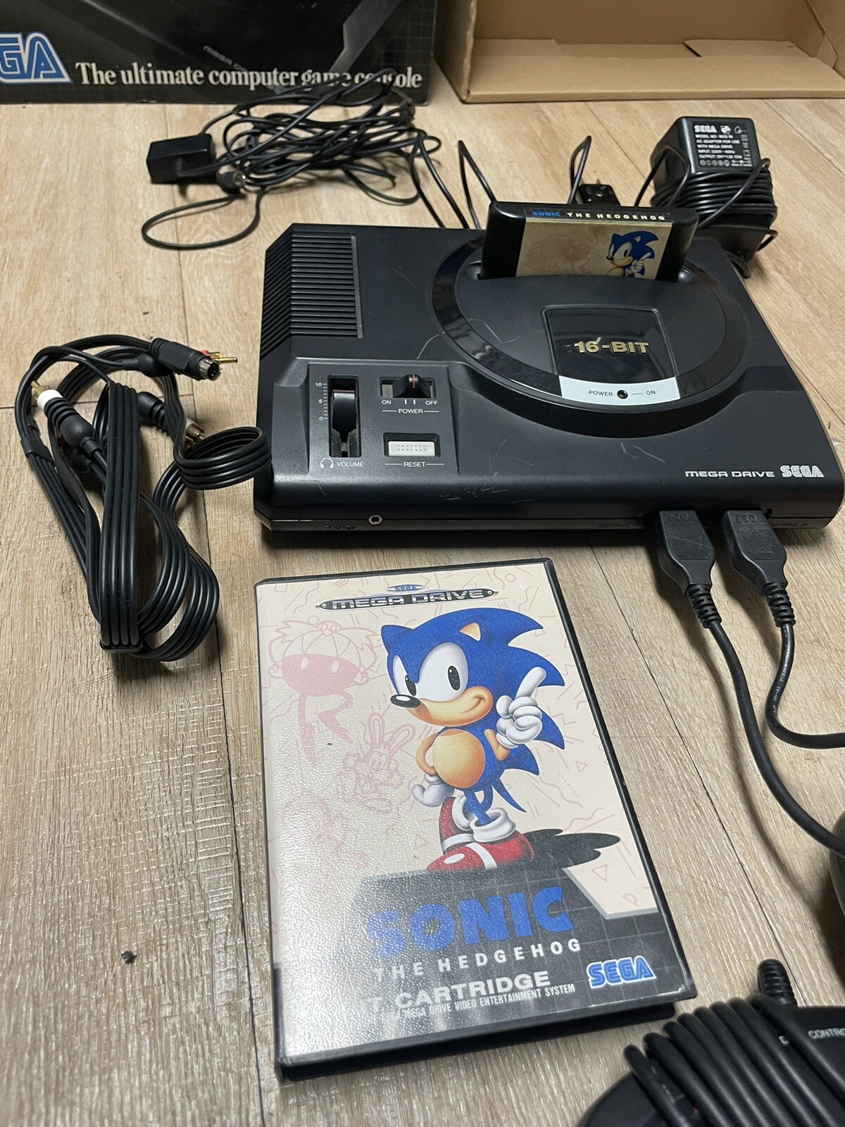 Sega Genesis 1 Console System In Box. Read Description Fast Ship 📦🌎
