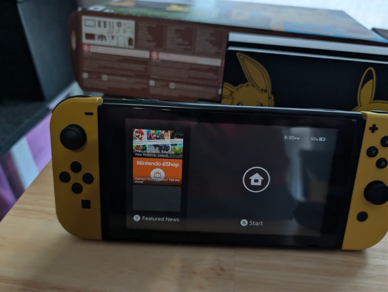 Nintendo Switch Pikachu & Eevee Edition Bundle – 4 Joy-Cons, Split Pad Pro, 256G