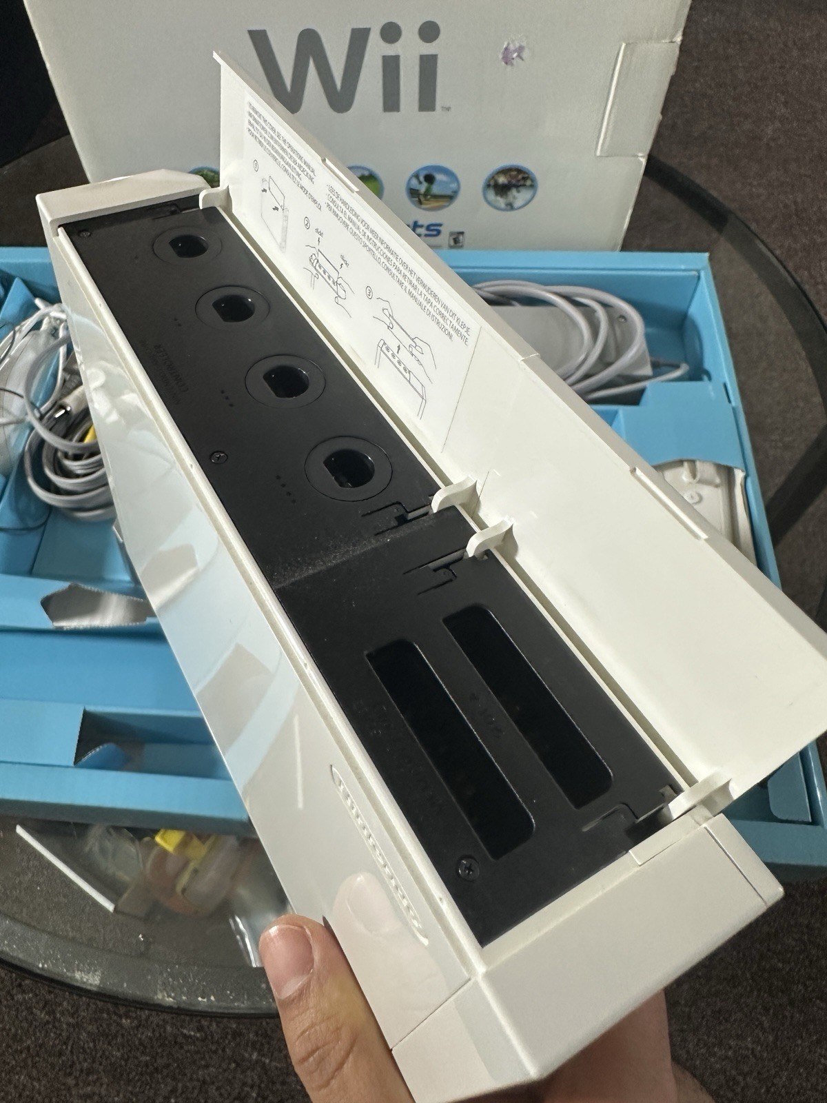 Nintendo Wii Console Complete in Box – Controller Nunchuck Power Chords Tested