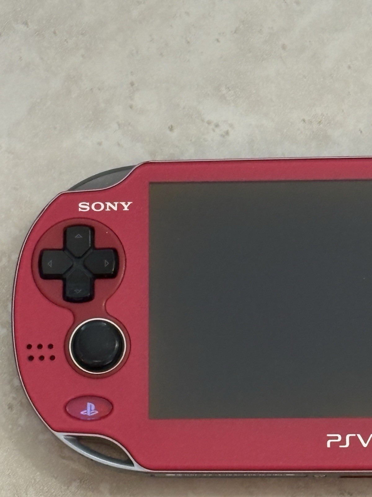 Sony PlayStation PS Vita OLED (PCH-1000) Cosmic Red With Charger USA Seller