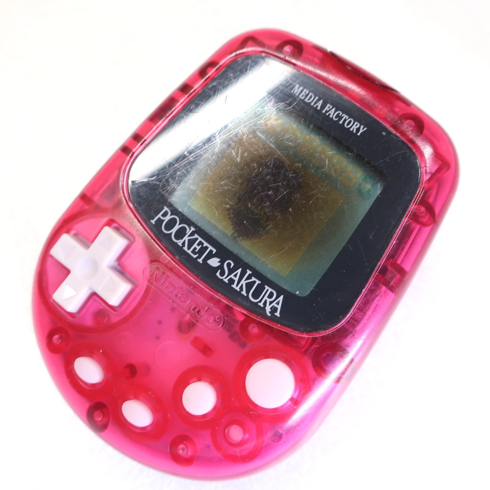 Junk Screen Burn Pocket Sakura Pedometer Magenta Pink MPG-002 Nintendo 1999