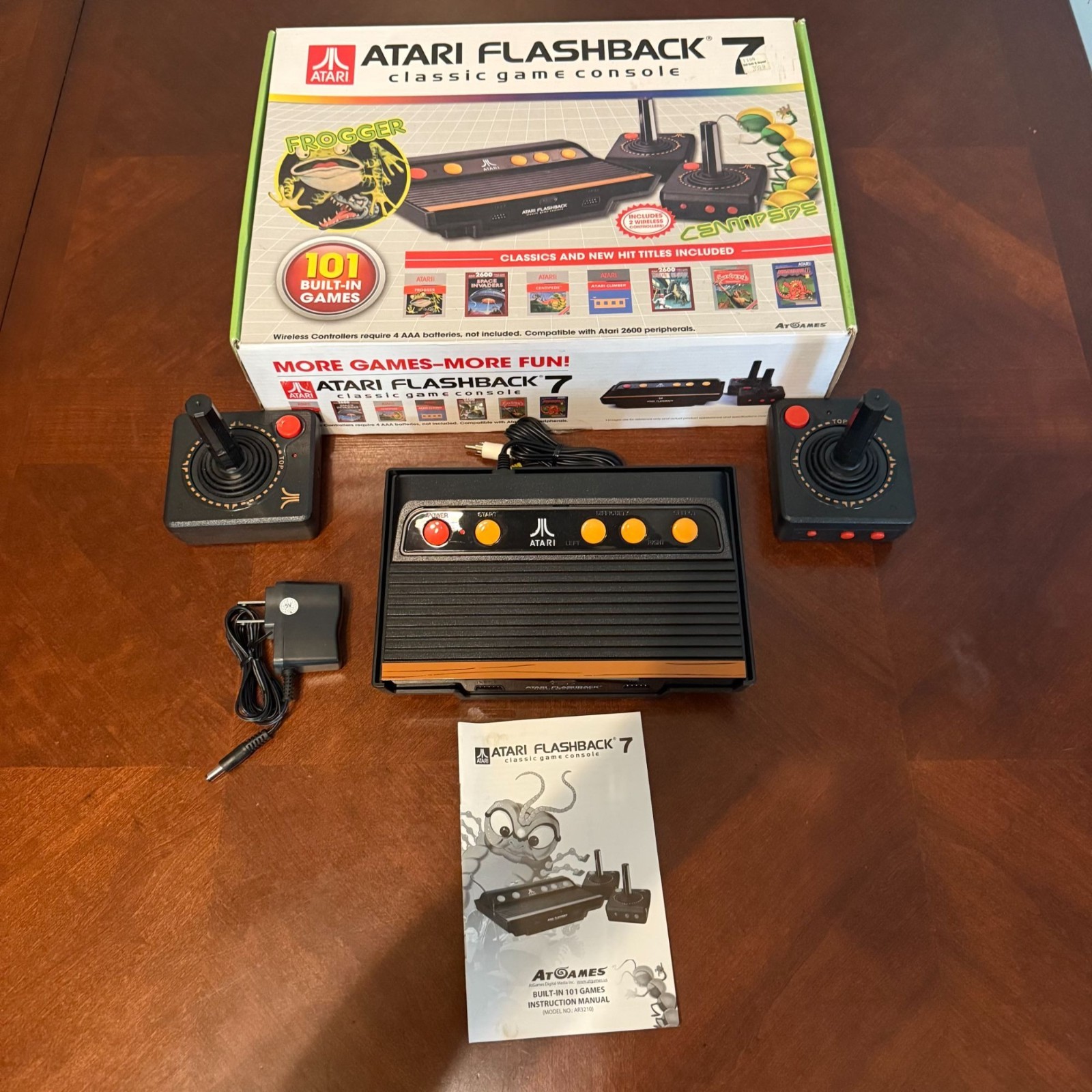 Atari Flashback 7 Classic Game Console With 2 Controllers & 101 Built-In Games