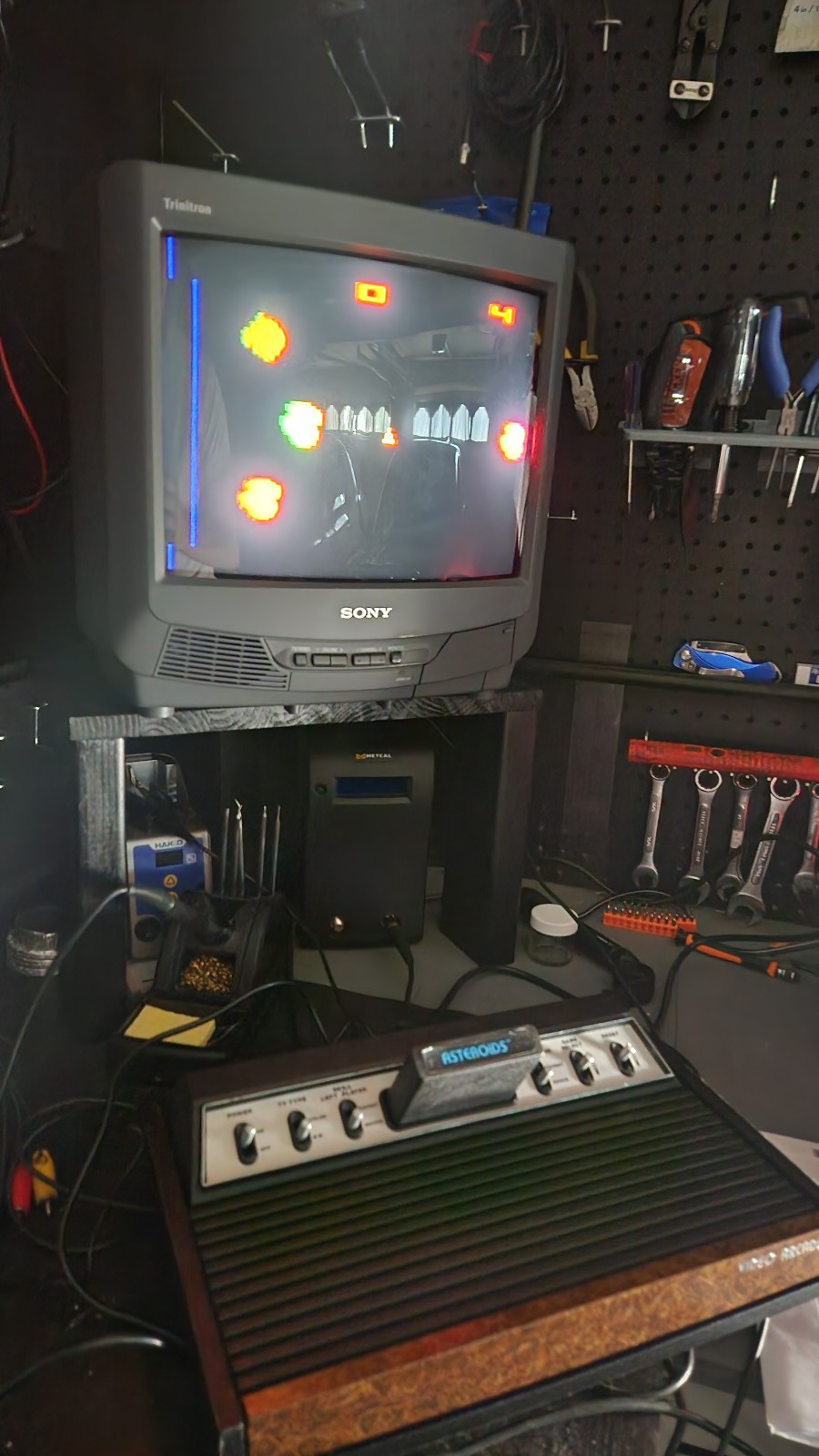 Restored and Recapped Atari 2600 Sears Heavy Sixer