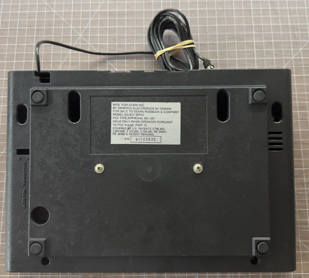 Sears Tele-Games Atari 2600 Light Sixer Console Original For Parts NO VIDEO