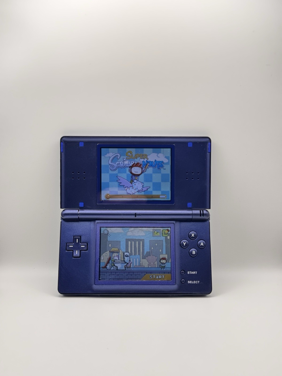 Nintendo DS Lite w/ New Blue Shell /Tested /Charger Included/ Read Description!