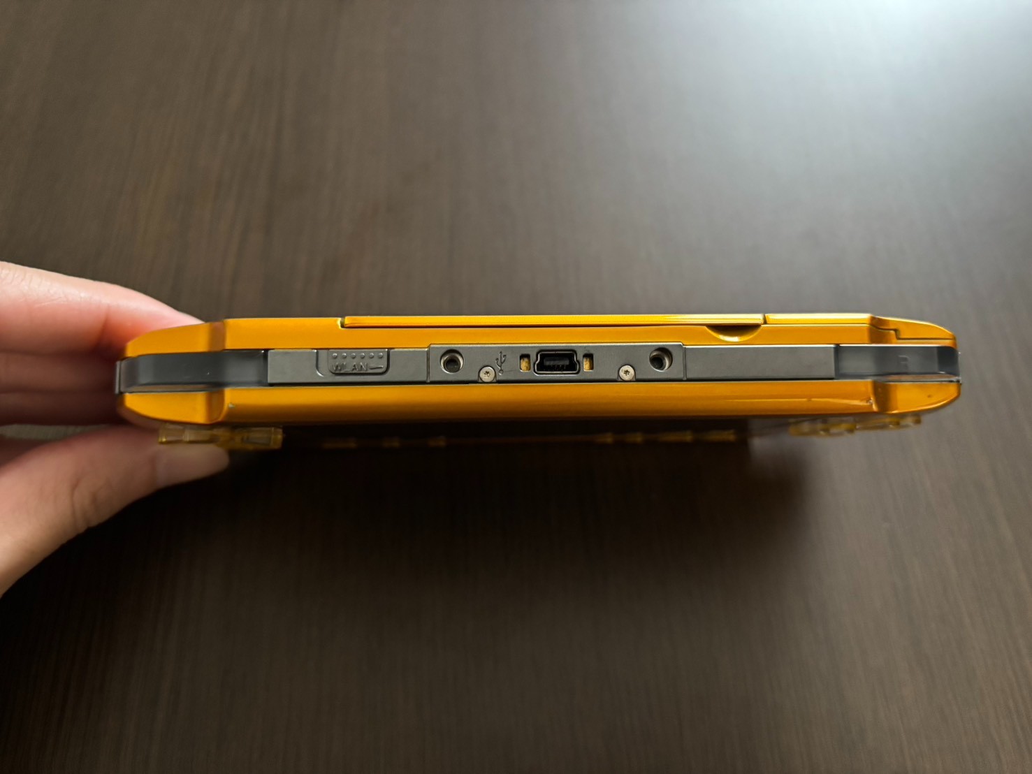 SONY PSP 3000 Bright Yellow Console & USB charging cable – Tested [Good]
