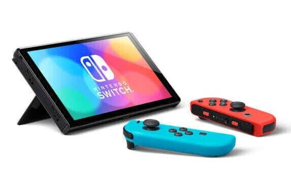 Nintendo Switch OLED Model HEG-001 Handheld Console – 64GB – Excellent Condition