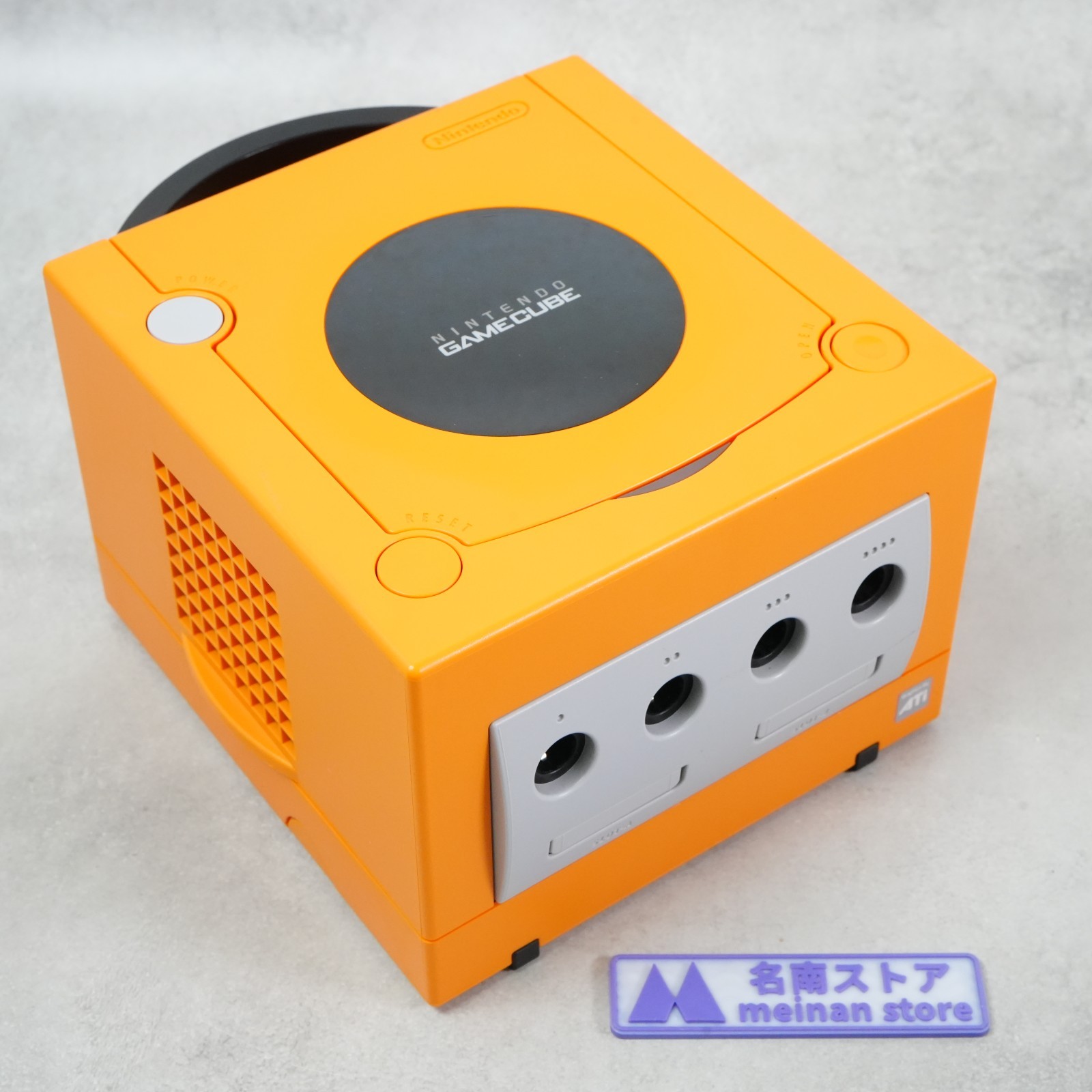Nintendo GameCube Orange DOL-101 Console Only NTSC U-C/J Region Switch Mod