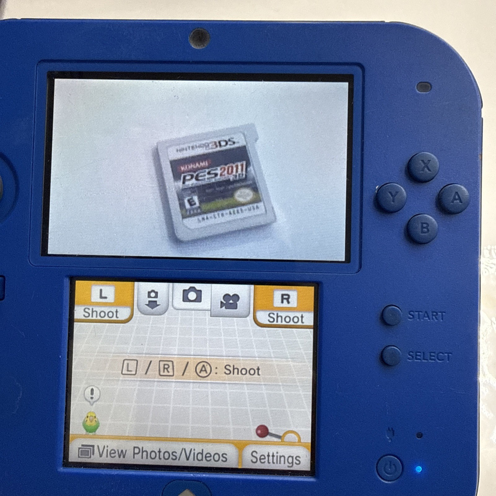 3ds – Electric Blue Console Nintendo 2ds Handheld Video Game Console