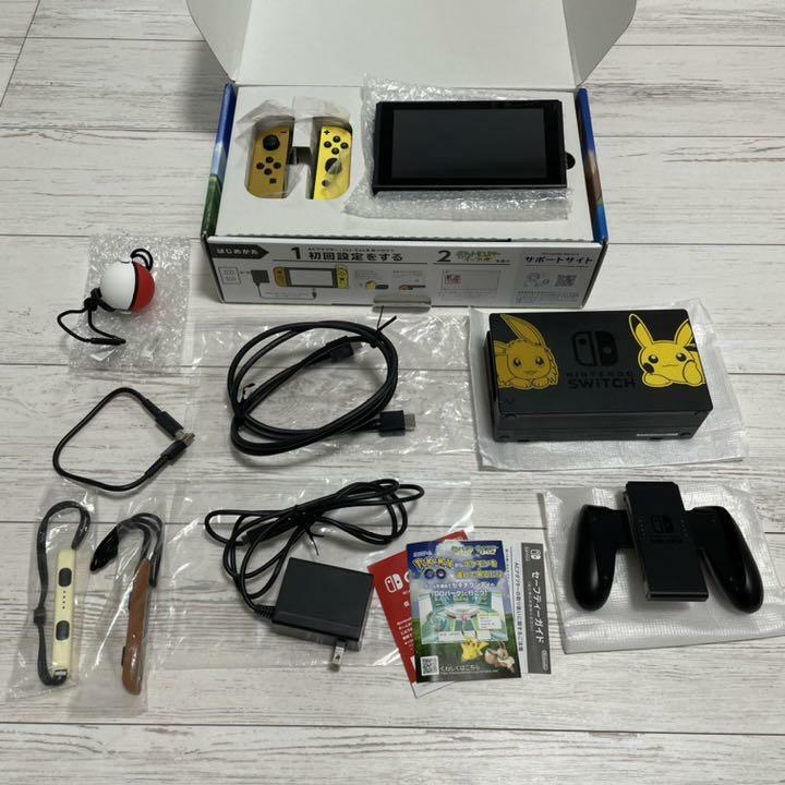 Used Nintendo Switch Pokemon Let’s Go! Eevee set with Monster Ball Plus