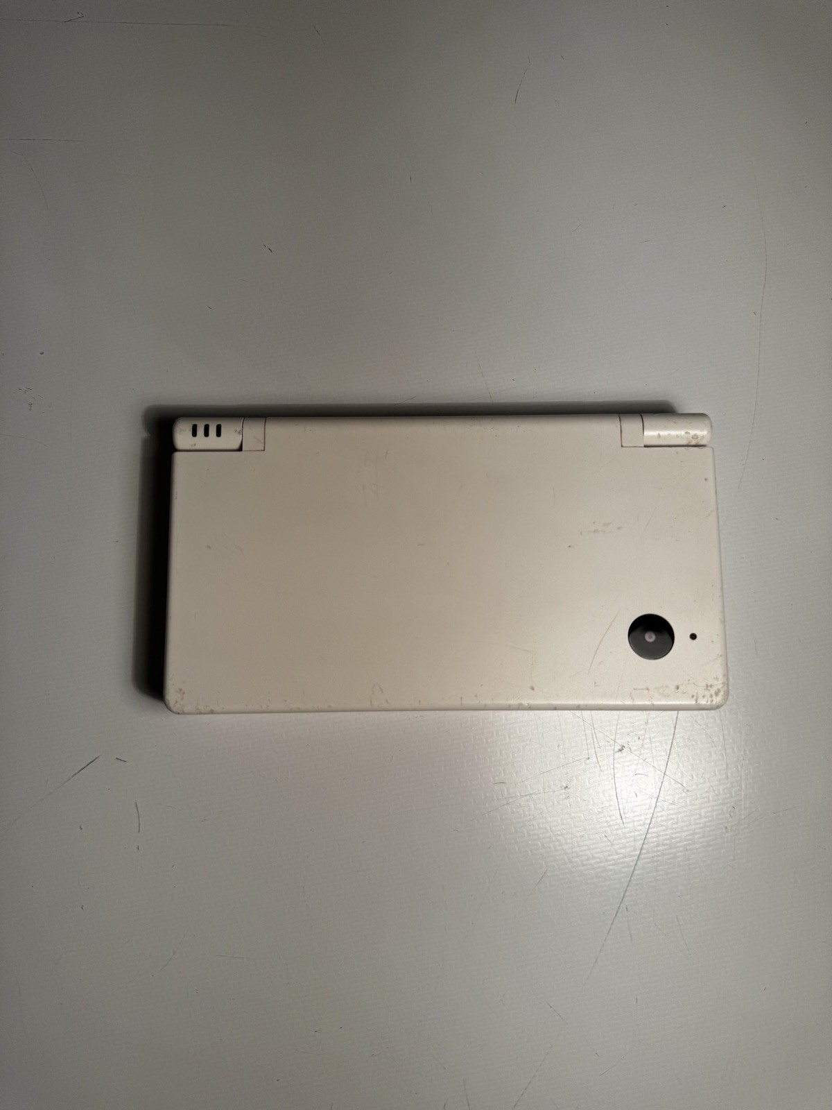 Nintendo DS Lite Handheld Game Console ~ TWL-001 (USA) ~ White ~ Working