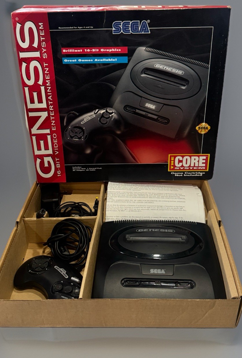 Sega Genesis Model 2 Console – Late Majesco Distributed Core System CIB MK-1451