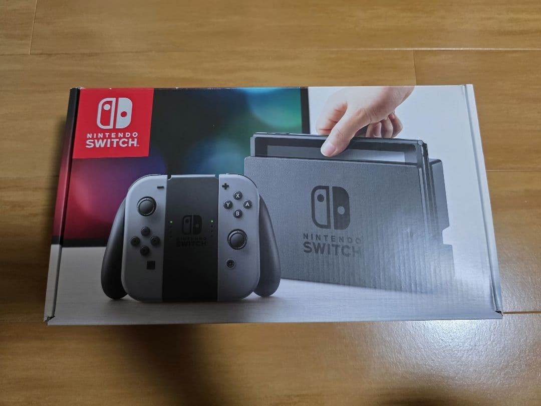 Nintendo Switch Console Gray Blue with Pro Controller and Case