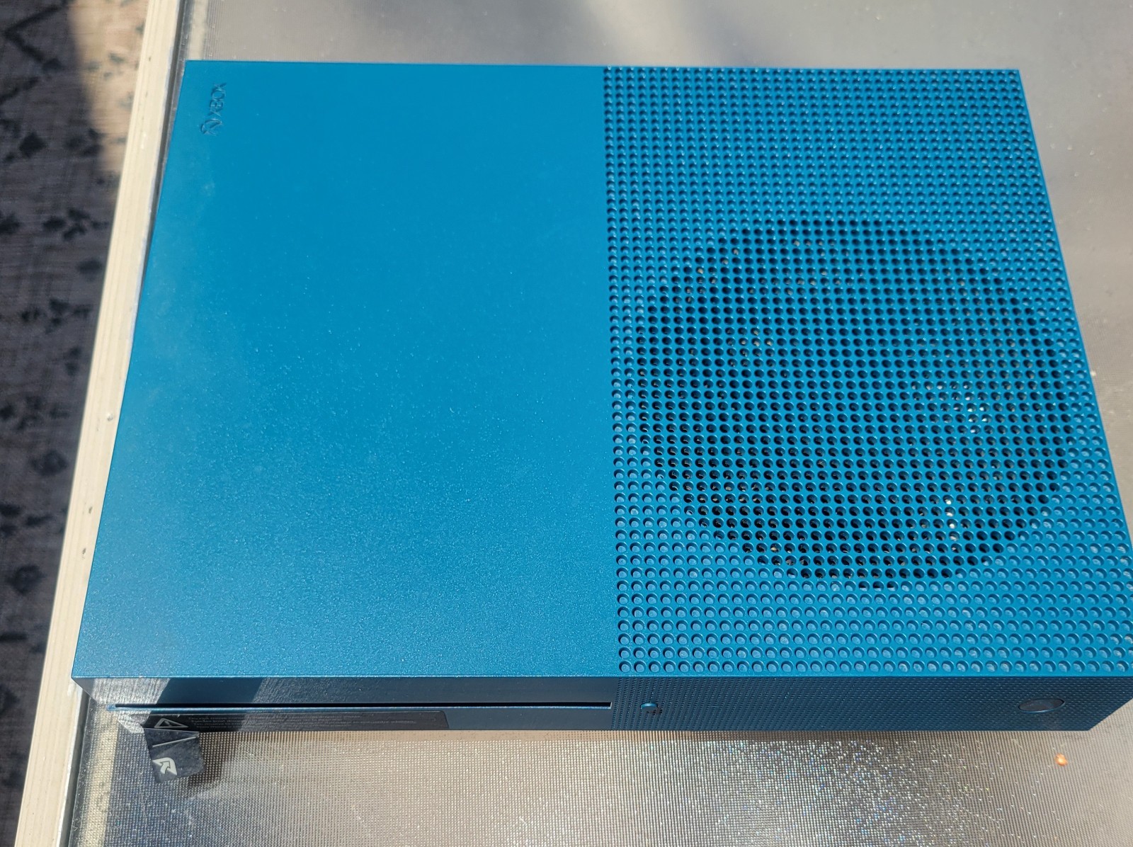 Microsoft Xbox One S 1TB Blue Console w/ Blue Wireless Controller & Power Cord
