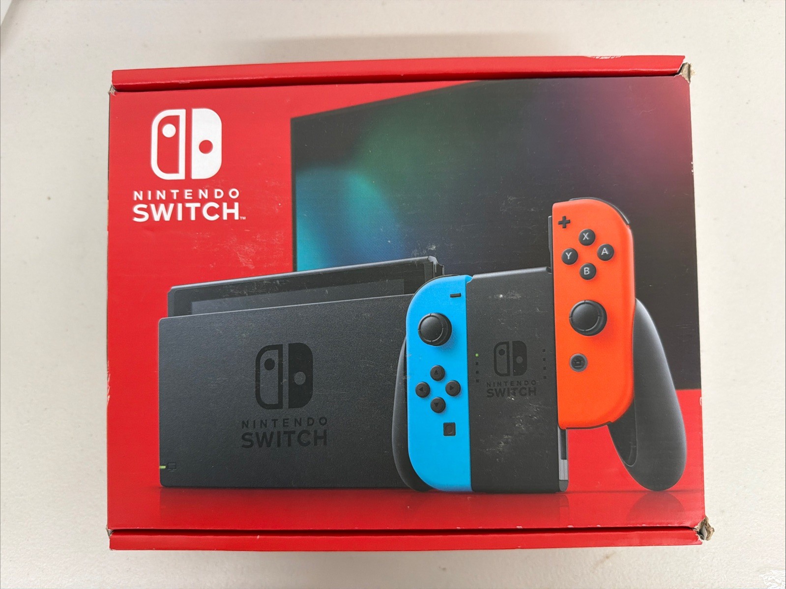 Nintendo Switch Neon Blue and Neon Red Joy-Con-Brand New-International Version